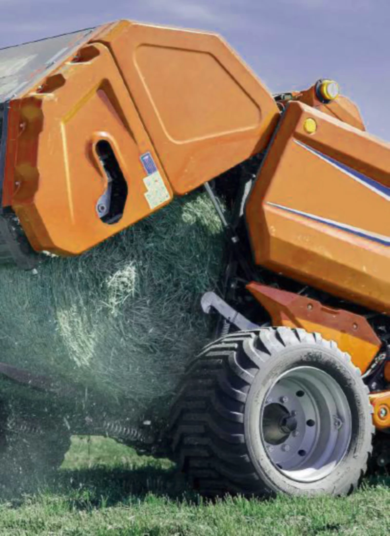 round hay baler maintenance