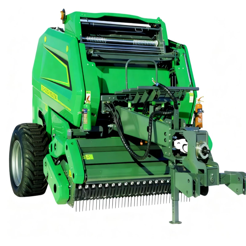 round hay baler
