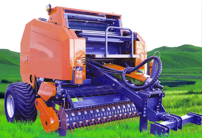 round hay baler1