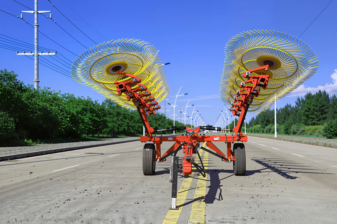 Finger-type hay rake1