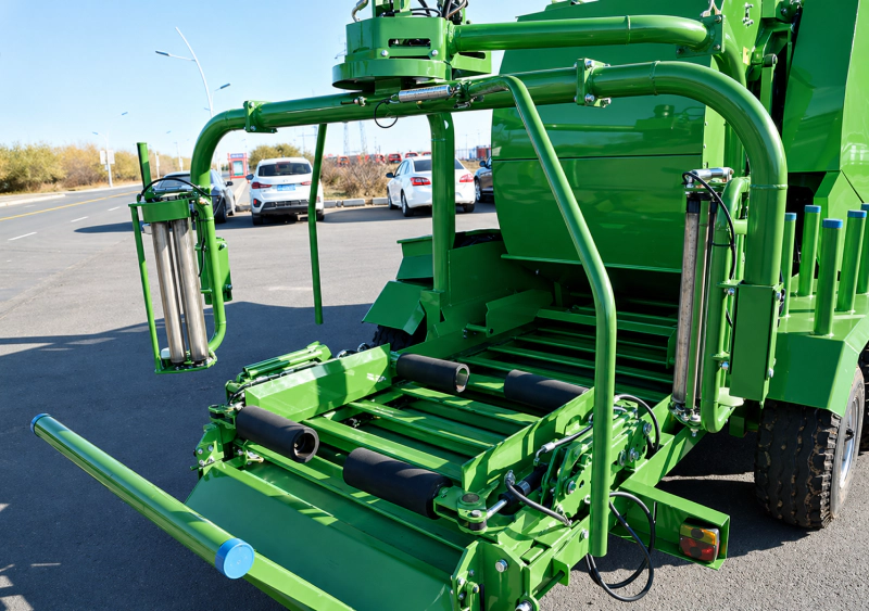 High-Speed Bundling and Wrapping Machine in Action